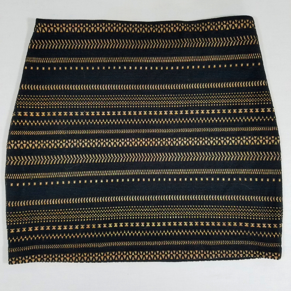 Express Pencil Black/Gold skirt